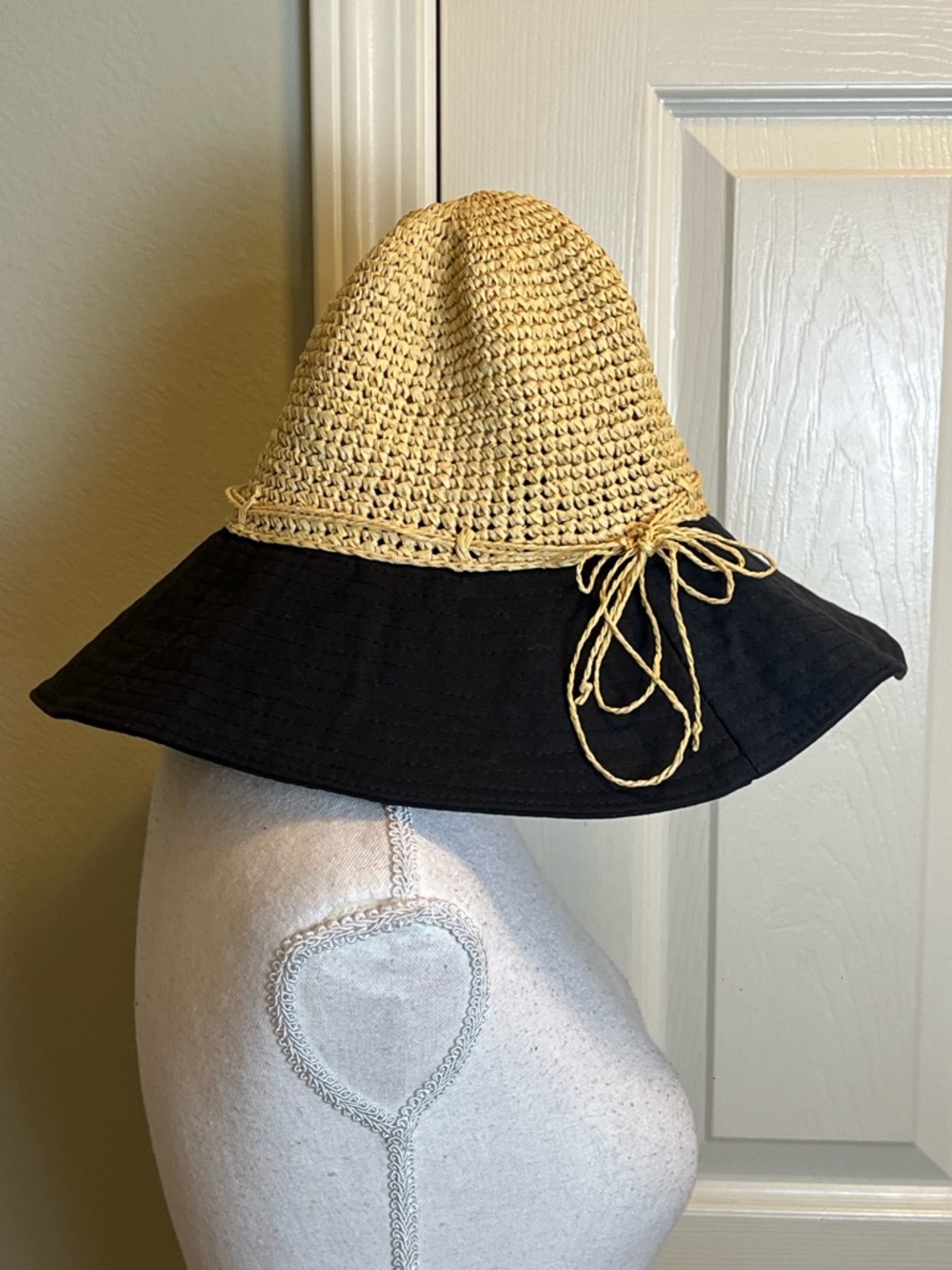 OBAGI Floppy Straw Hat